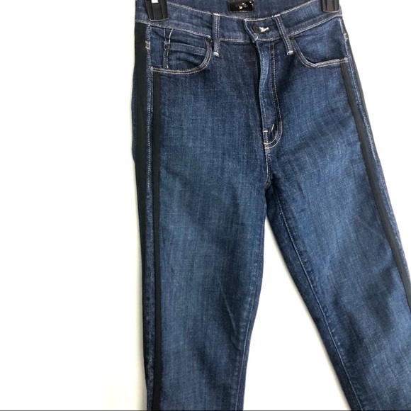 MOTHER Stunner Zip Ankle Step Fray Jeans - Picture 4 of 16